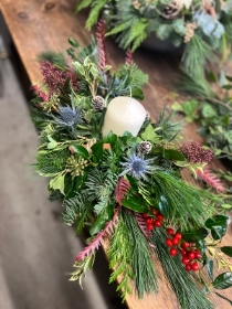 Christmas centre piece workshop